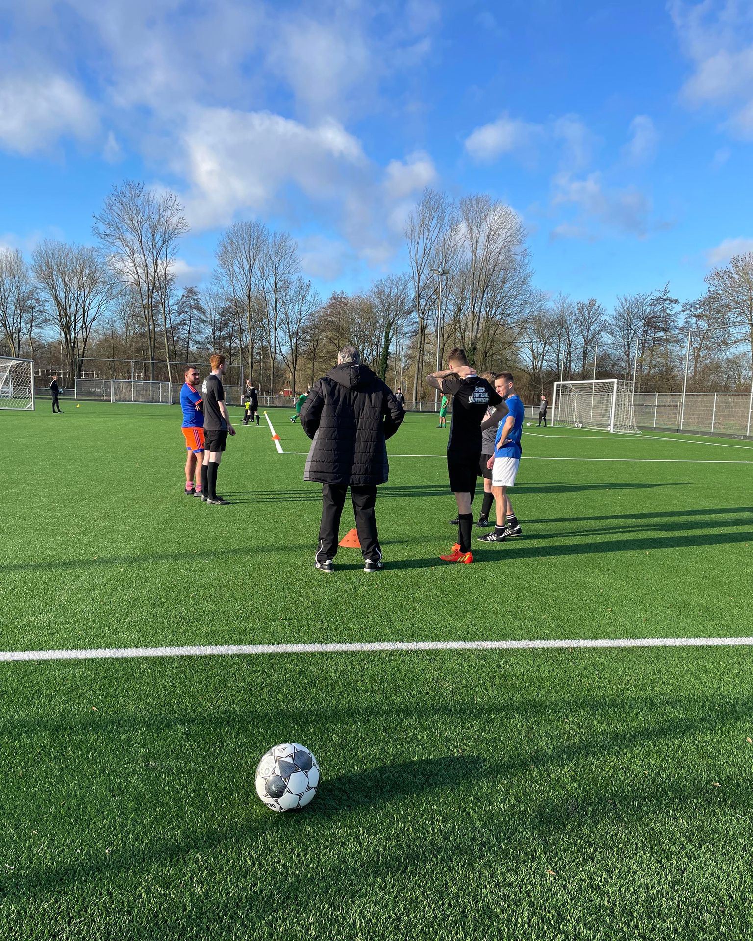 Beelden eerste training zondagselectie