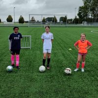 Meidentraining op zondagochtend