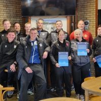 Jeugdtrainers behalen officieel KNVB diploma