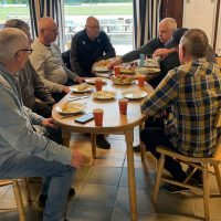 Ontbijt voor schoonmaakploeg