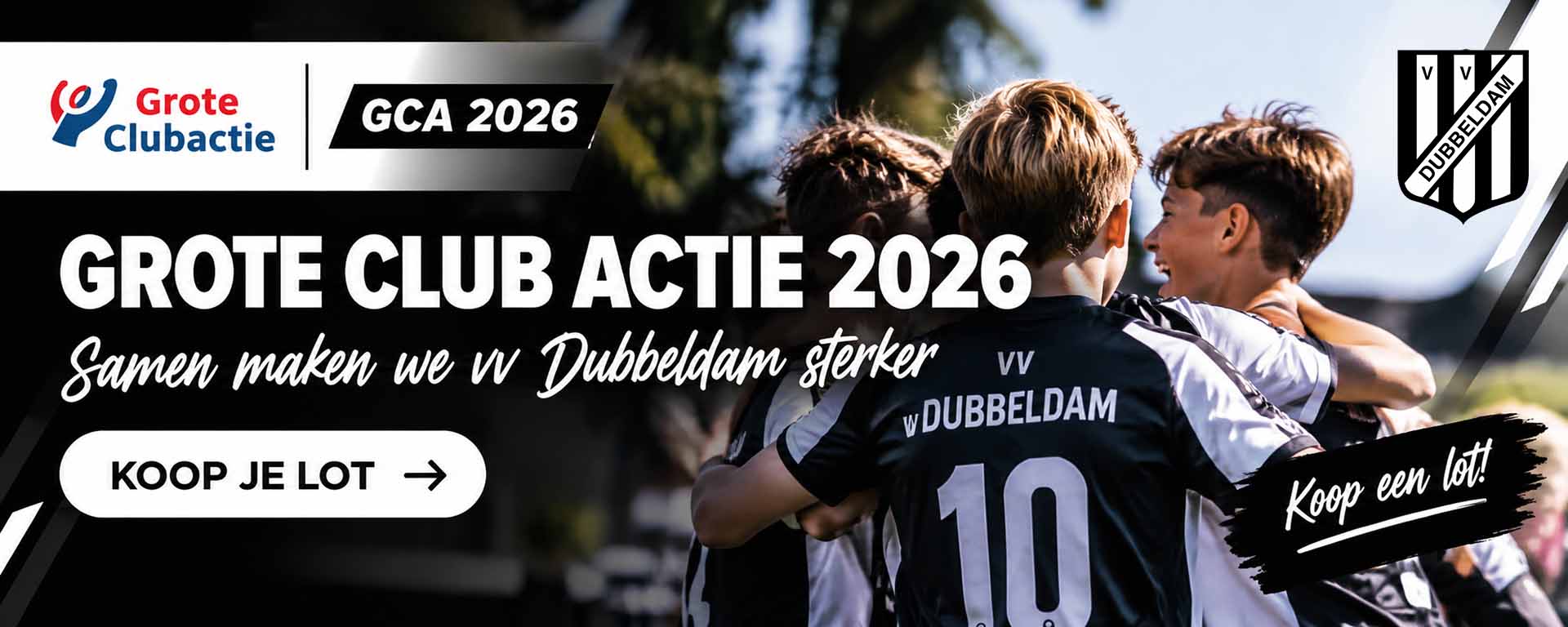 Dubbeldam spaart voor nieuw trainingsmateriaal tijdens Grote Club Actie