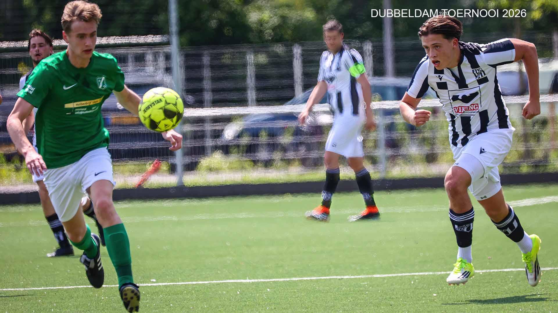 Max Molenaar in actie tijdens het Dubbeldam 2 toernooi 2026