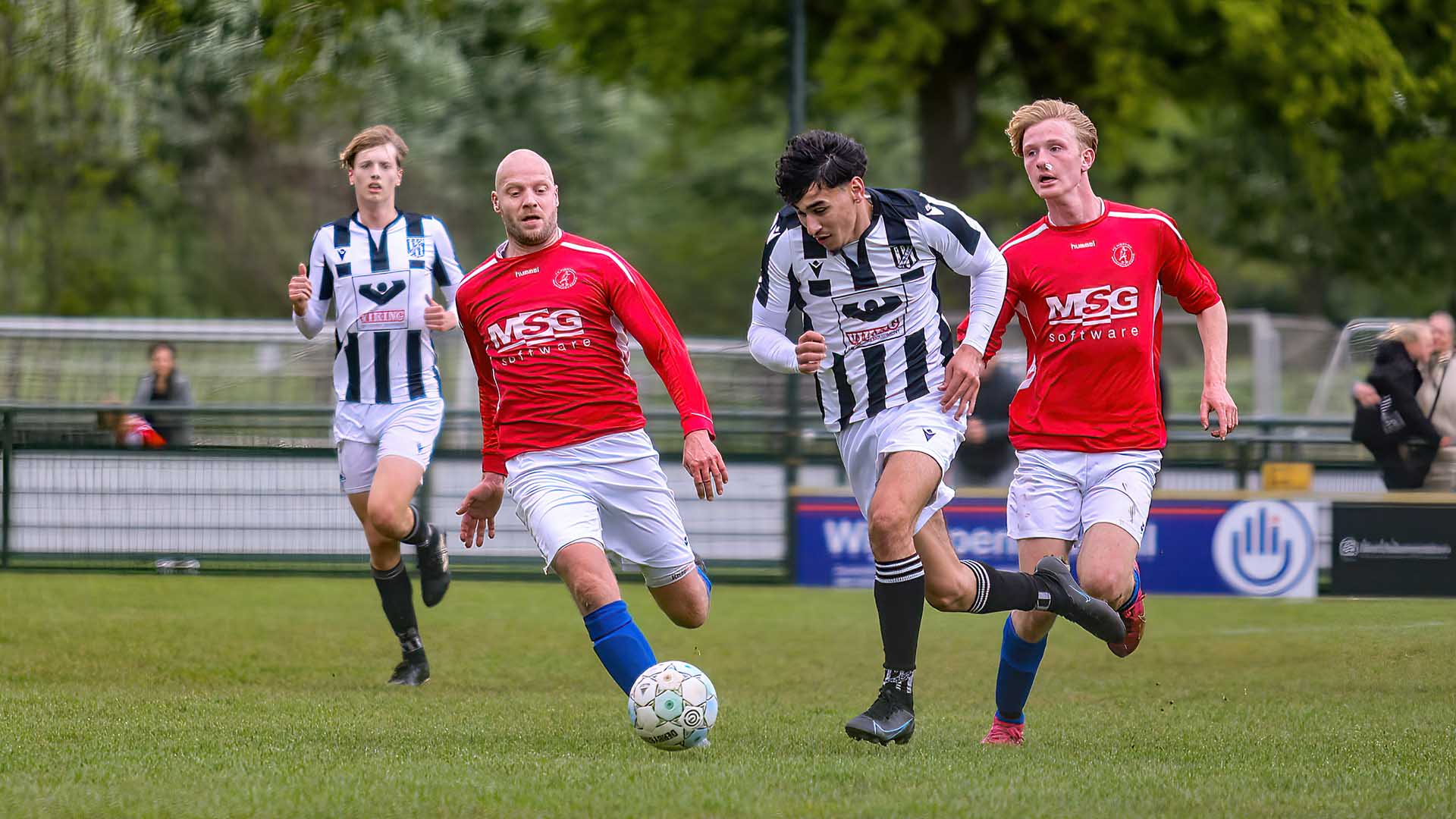 Xander Staphorst laat de defensie van Right Oh kansloos